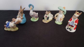 ROYAL DOULTON 6 PIECE FIGURINES MIXED LOT