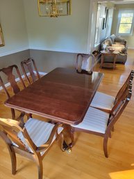 Full Dining Room Set. Table And Chairs.