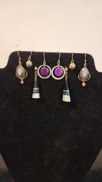 4 Pair Earrings