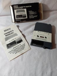 Vintage Kraco Cassette Adaptor