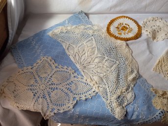 Antique Doilies And Linens