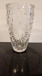 Large Crystal Flower Vase