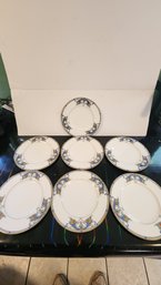 7 Royal Worcester England Dinner Plates