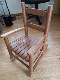 Childs Wood Rocker