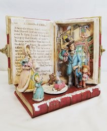 RARE Vintage Charles Dickens A Christmas Carol Music Box