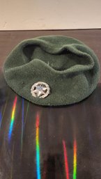 Green Beret With IDF Insignia