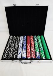 Trademark Poker Chips With Aluminum Carrying Case/keys