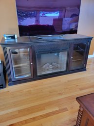 Entertainment Center.  With Fireplace.