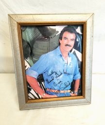 Vintage Tom Selleck 8 X 10 Framed Autographed Photograph