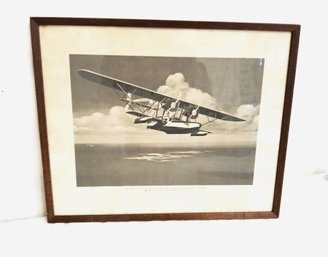 Vintage  Sikorsky S-38 Amphibian Framed Print