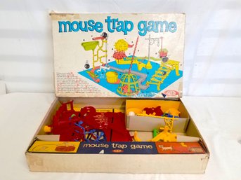 Vintage 1963 Mousetrap Board Game By Ideal Toys Near Complete