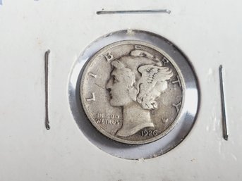 1926 US United States Silver Mercury Dime