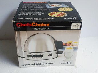 New Chef's Choice Interntional Gourmet Egg Cooker