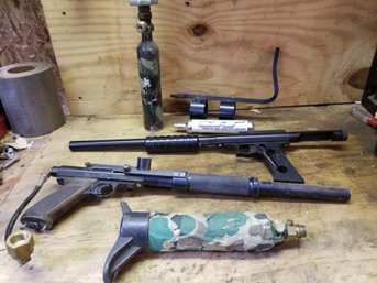 Paintball Parts Assortment - Bushmaster - Markers & Canisters - See Photos