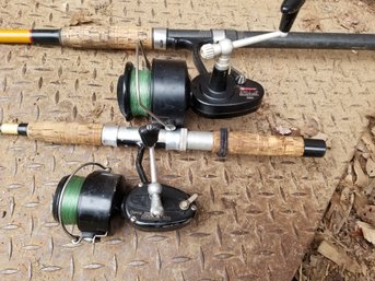 Vintage Spinning Reels And Vintage Rods