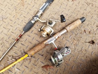 Fishing Poles And Spinning Reels, Eagle Claw Feather Light Fishing Pole