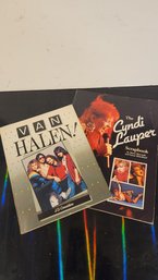 Cindy Lauper Scrapbook, Van Halen Paperback