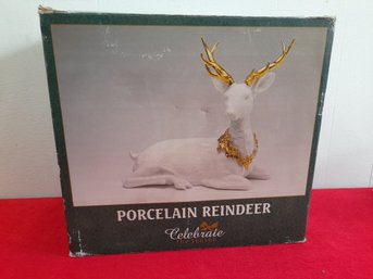 Porcelain Reindeer Christmas Lot #40