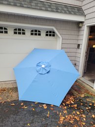 Stylewell 8' Market Umbrella In Hazel Teal. IN Great Shape.