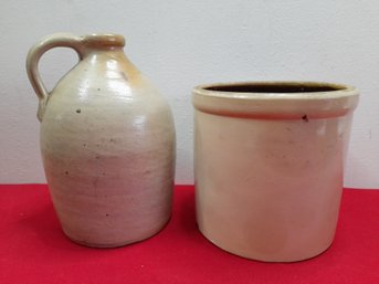 Pottery Jug And Crock Pottery Lot #2