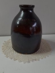 Brown Pottery Jug Pottery Lot #4