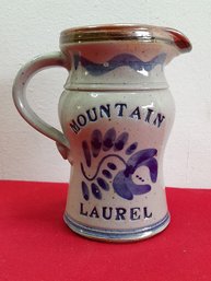 Mountain Laurel Pitcher Pottery Lot #11