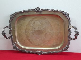 Silver Plated Serving Tray