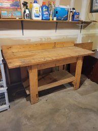 Pine Work Bench.