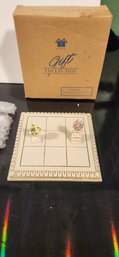 Decorative Garden Tic Tac Toe Board