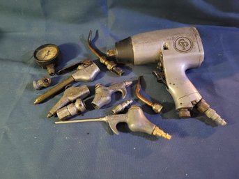 Collection Of Air Powered Tools