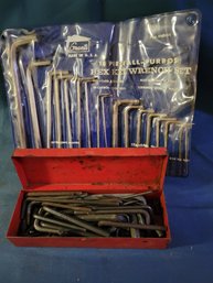 Collection Of Hex Key Wrenches