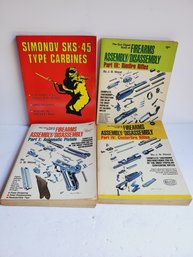 Assorted Vintage Firearms Softcover Books Including Three Gun Digest