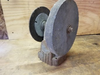 Vintage Pulley Belt Grinder