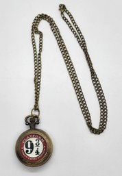 Harry Potter 9 3/4 Pocket Watch