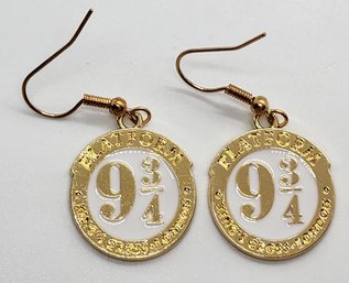 Harry Potter 9 3/4 Novelty Earrings