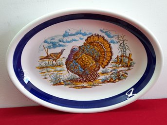 Primula Turkey Platter Made In Italy