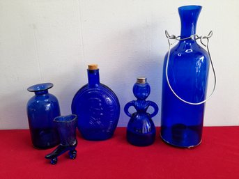 Blue Glass Lot #2