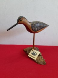 Silent Swan Studio Beach Robin Carvings By James And Donna Long