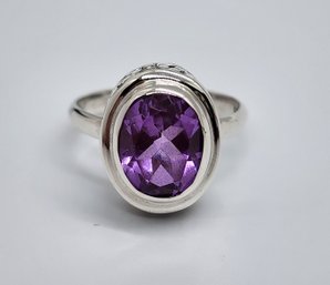 Bali Kunzite Quartz Ring In Sterling Silver