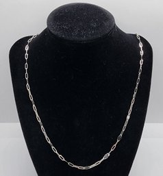 Sterling Silver Paperclip Chain Necklace