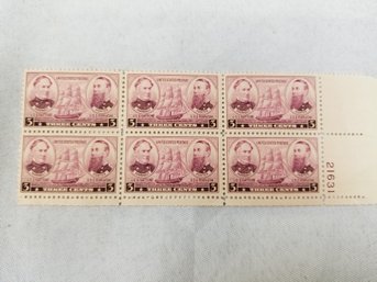 1937 Farragut & Porter Army And Navy Stamps Mint Never Hinged