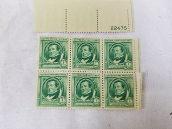 Washington Irving US Postage Stamps Mint Never Hinged 1940