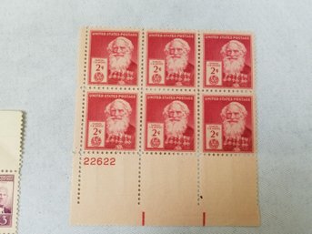 Samuel Morse US Postage Stamps Mint Never Hinged 1940