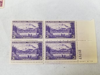 Alaska Territorial US Postage Stamps Mint Never Hinged 1937