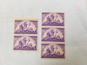 Coronado Expedition US Postage Stamps Mint Never Hinged 1940