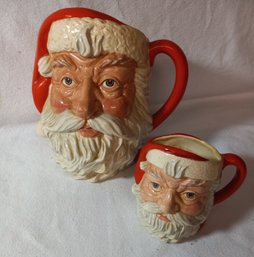 Royal Dalton Santa Mugs