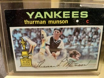 Thurman Munson All Star Rookie Card