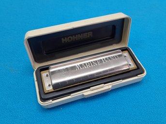 Marine Band Harmonica Made By M Hohner In Germany