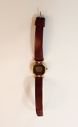 Lot #1 ~ Vintage Quasatron Digital Woman's Watch ~ 7.5'