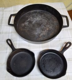 Trio Cast Iron Pans